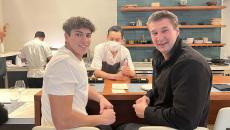Dr. Graham Gardner, CEO of Kyruus, and son Ketan