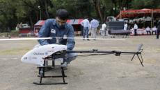 A drone used for ICMR's i-Drone project 