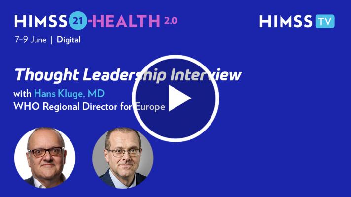 Dr. Hans Kluge, WHO regional director for Europe