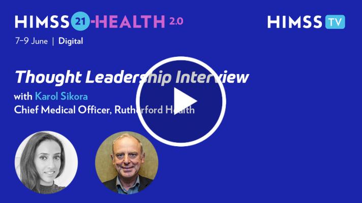 Professor Karol Sikora, chief medical officer at Rutherford Health