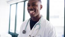 Smiling doctor